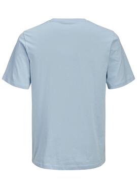 Maglietta Jack and Jones Rain blu per bambino.