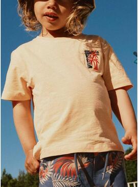 Maglietta Name It Flapz corallo per bambino