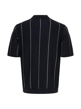 Polo Only and Sons Wyler blu e bianco per uomo.