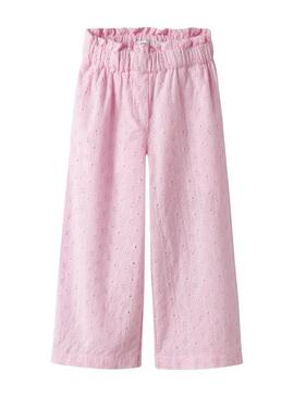 Pantaloni rosa Name It Detines per bambina.