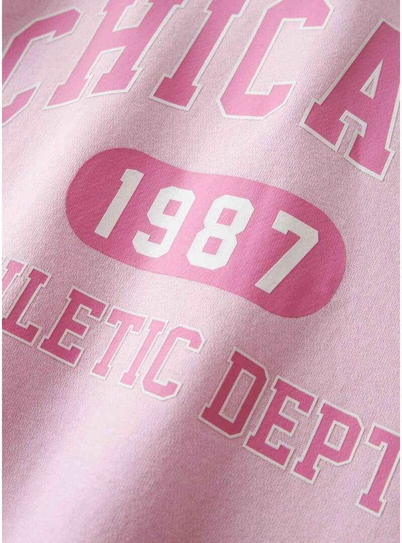 Felpa Name It Fabia rosa per bambina