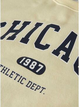 Felpa Name It Fabia gialla per ragazza