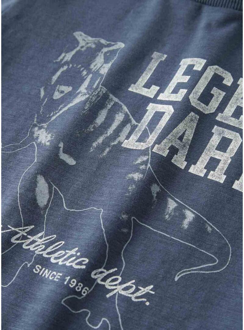 Maglietta Name It Feath blu per bambino