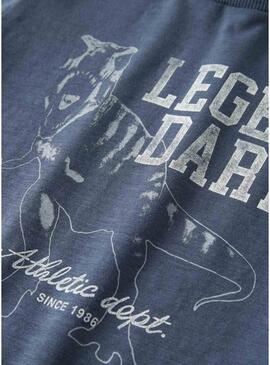 Maglietta Name It Feath blu per bambino