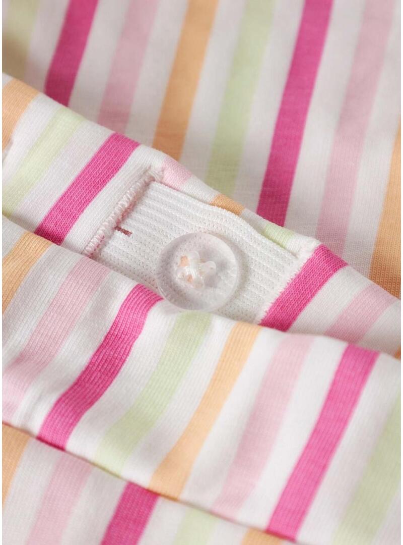 Shorts Name It Filuaz con stampa a righe per ragazza