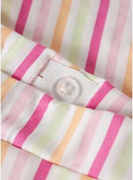 Shorts Name It Filuaz con stampa a righe per ragazza