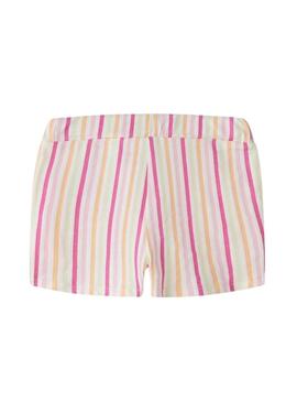 Shorts Name It Filuaz con stampa a righe per ragazza