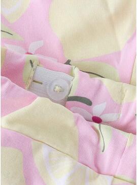 Pantaloncini Name It Filuaz stampati con limoni per ragazze