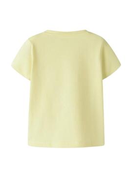 Maglietta Name It Fentaz gialla per ragazza