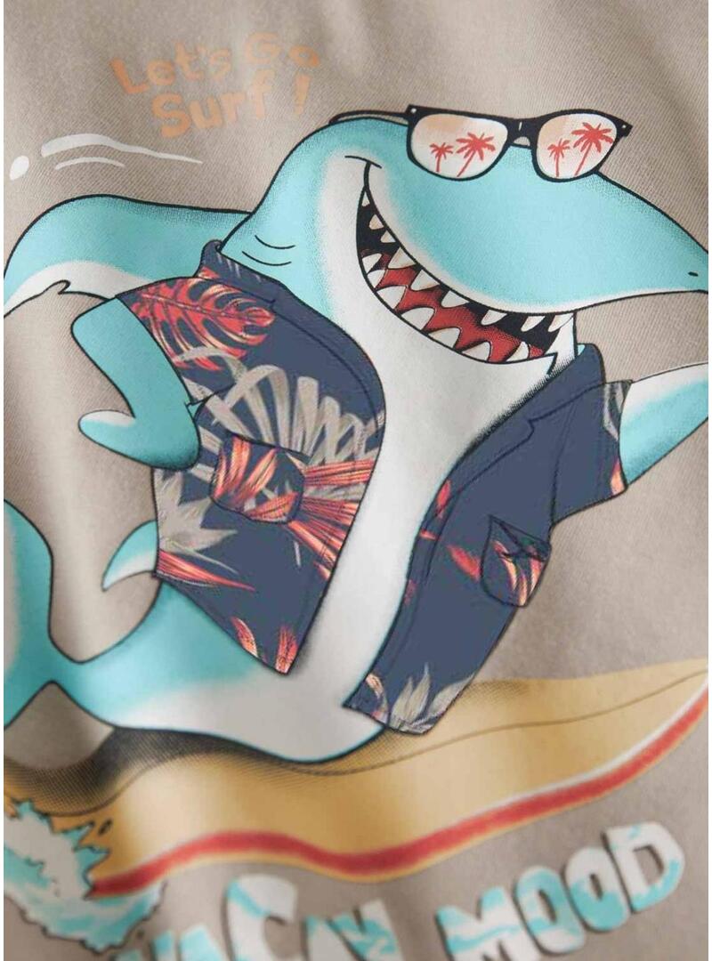 Maglietta Name It Fopz color tostato per bambino