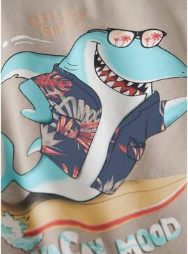 Maglietta Name It Fopz color tostato per bambino