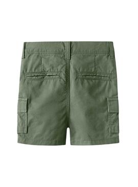 Bermuda Name It Ryan cargo verde per ragazzo