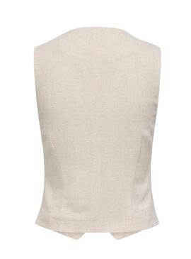 Gilet Only Siesta beige per donna