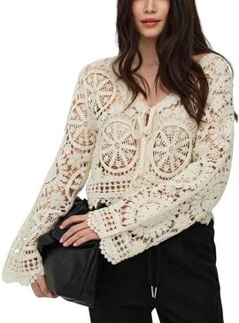 Giacca Only Waterly beige per donna.