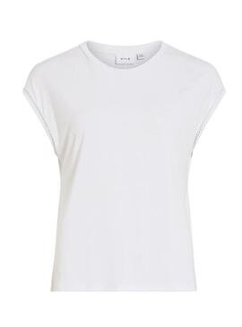 Maglietta bianca Vila Modal per donna