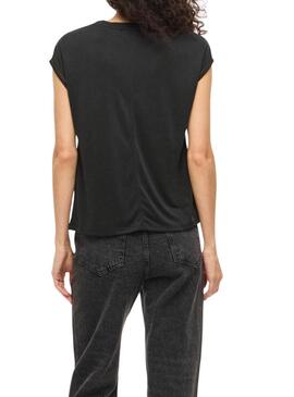 Maglietta nera in modal Vila per donna