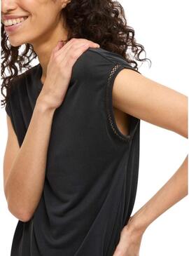 Maglietta nera in modal Vila per donna