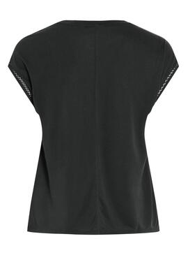 Maglietta nera in modal Vila per donna