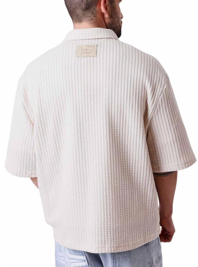 Maglietta Project x Paris in pizzo beige per uomo