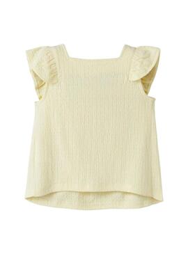 Top Name It Filura giallo per ragazza