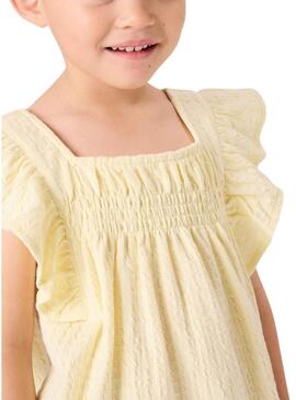 Top Name It Filura giallo per ragazza