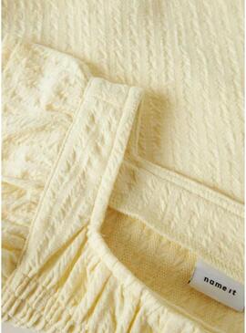 Top Name It Filura giallo per ragazza