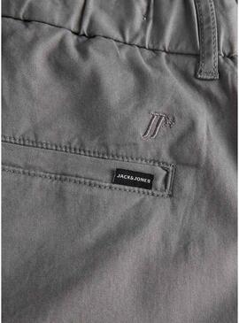 Pantaloni Jack and Jones Kane Rocco grigi per uomo