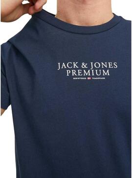 Maglietta Jack and Jones Bluarchie blu navy per uomo