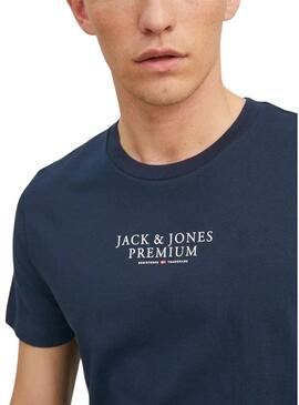 Maglietta Jack and Jones Bluarchie blu navy per uomo