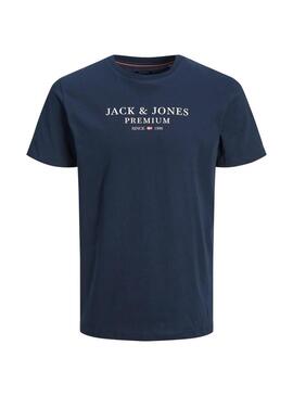 Maglietta Jack and Jones Bluarchie blu navy per uomo