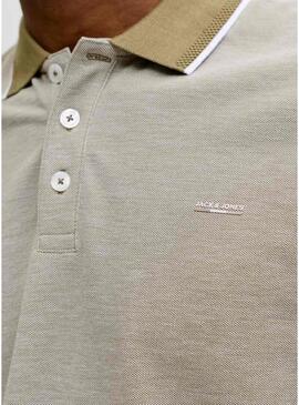 Polo Jack and Jones Bluealves beige per uomo