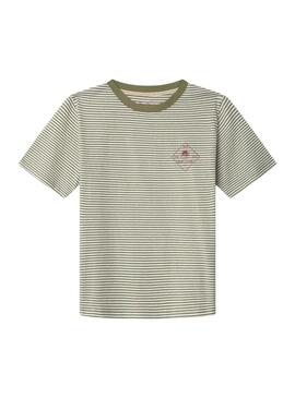 Maglietta Pepe Jeans Emmet verde per bambino