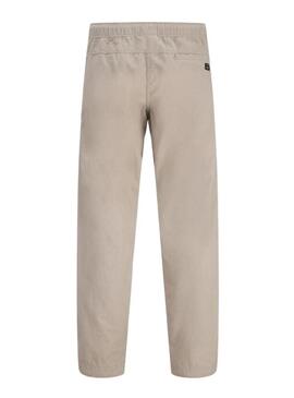 Pantaloni Jack and Jones Kane beige per bambino.