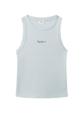 Maglietta Pepe Jeans Giselle blu per bambina
