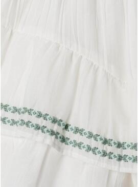 Shorts Pepe Jeans Hetty bianchi per bambina