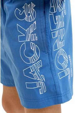 Costume da bagno Jack and Jones Maui blu per bambino