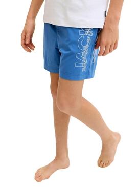 Costume da bagno Jack and Jones Maui blu per bambino