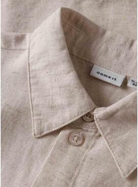 Camicia Name It Father tostata per bambino
