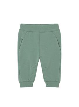 Set Mayoral tre pezzi verde a palloncino per bambino