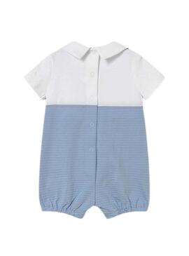 Pigiama del sindaco cane azzurro cielo per neonato ragazzo