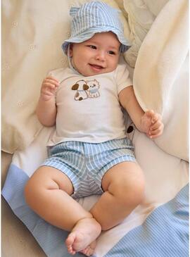 Pantaloncino corto e berretto Cielo