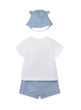 Pantaloncino corto e berretto Cielo