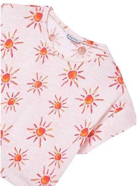 Maglietta Mayoral Sol rosa per ragazza