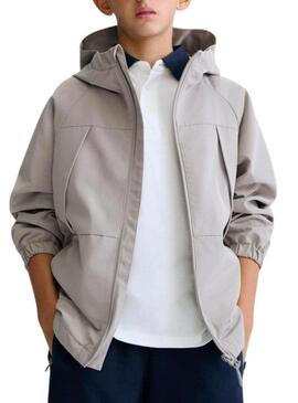 Giacca Mayoral antivento grigia per bambino