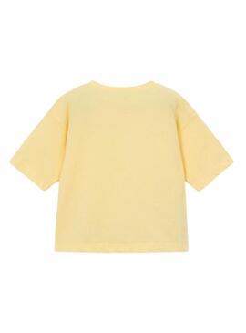 Maglietta Mayoral IG gialla per bambina