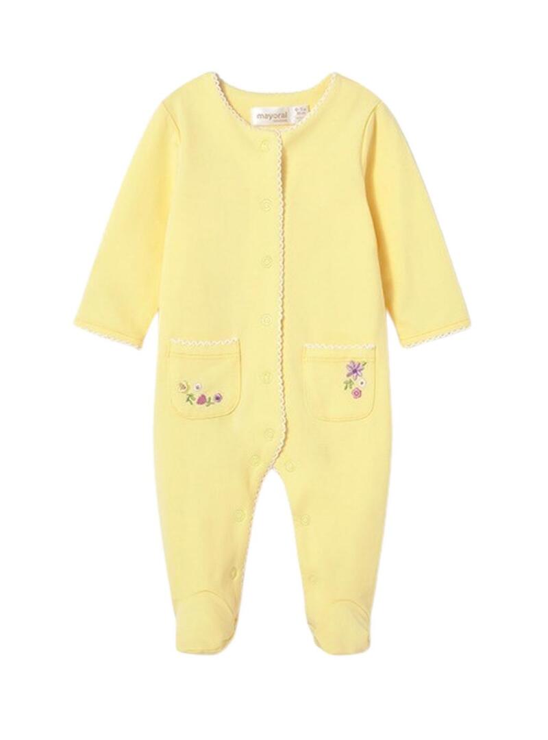 Set di due tutine lunghe multicolor Mayoral per neonato.