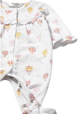 Set di due tutine lunghe multicolor Mayoral per neonato.