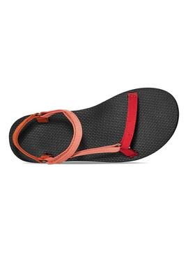 Sandali Teva Universal slim rosso e rosa per donna
