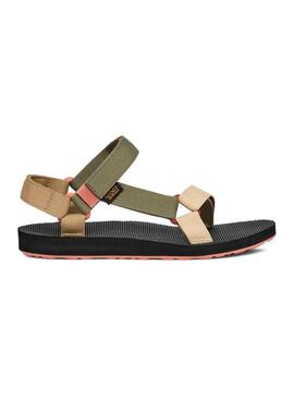 Sandali Teva Universal verde oliva per donna