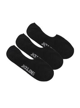 Confezione di calzini Jack and Jones neri per uomo.